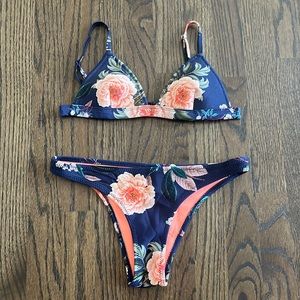 Triangle bathing suit